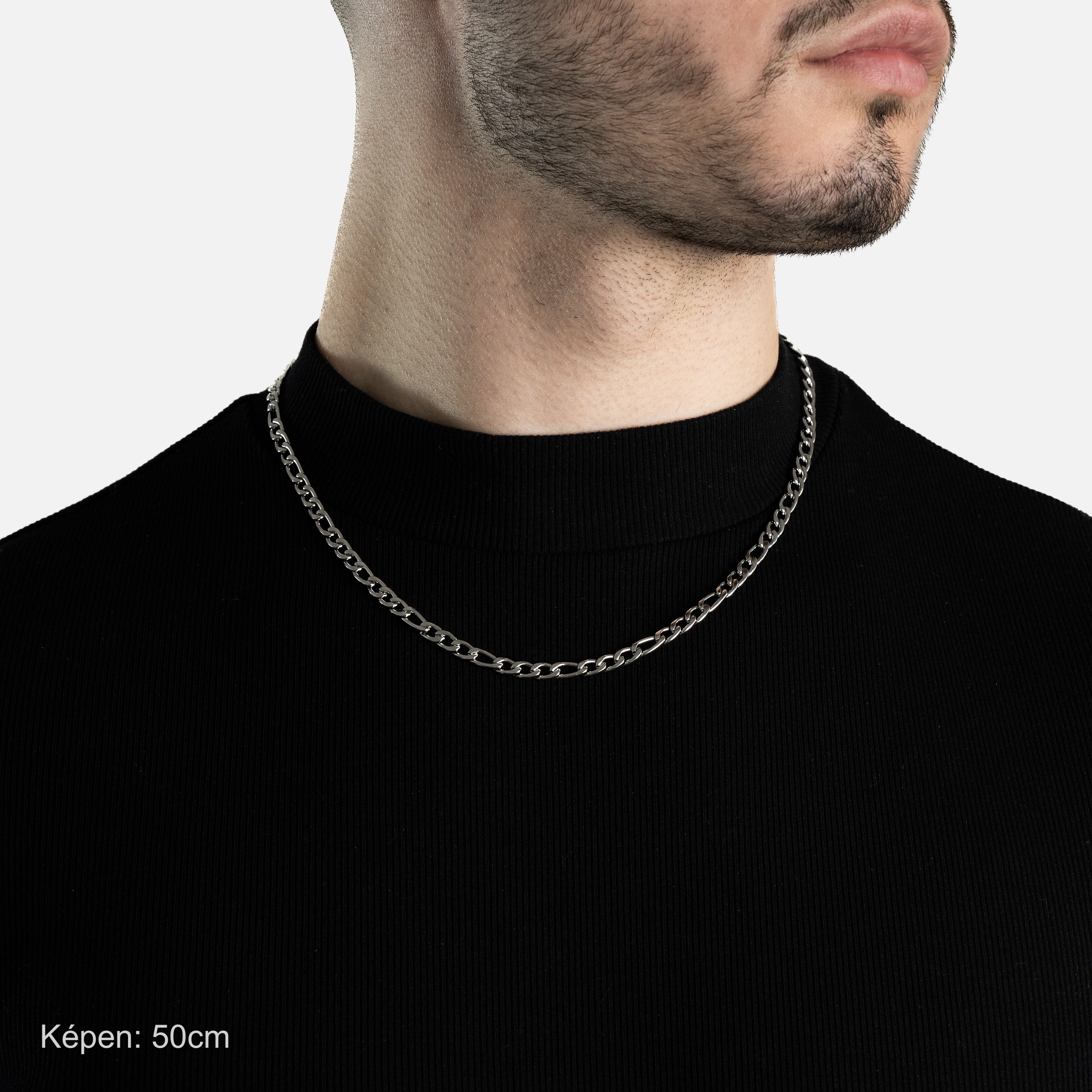 Figaro (5mm) (Silver)